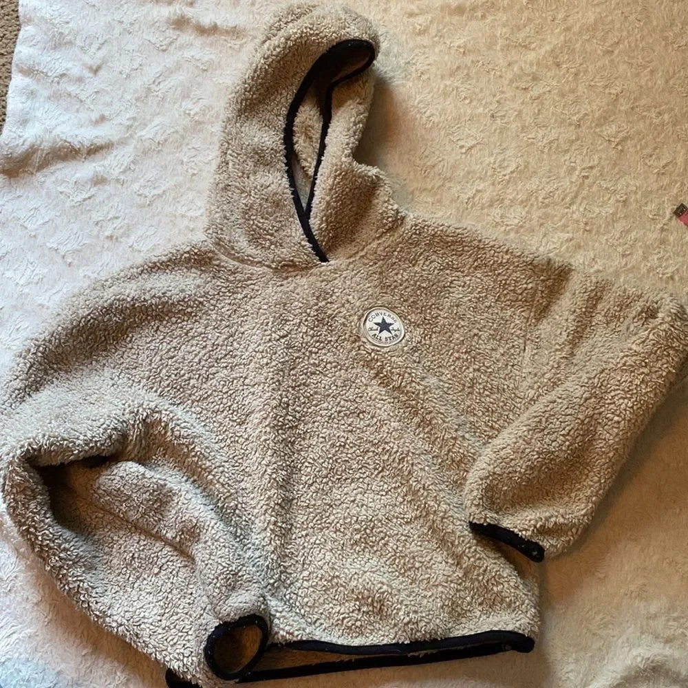 Youth Large Converse Cropped Pullover